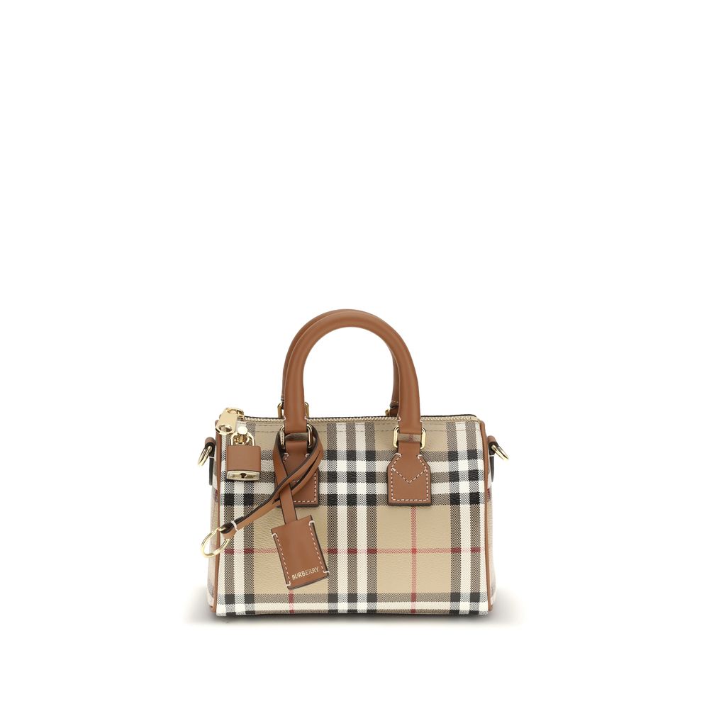 Burberry Brown Polyethylene Handbag