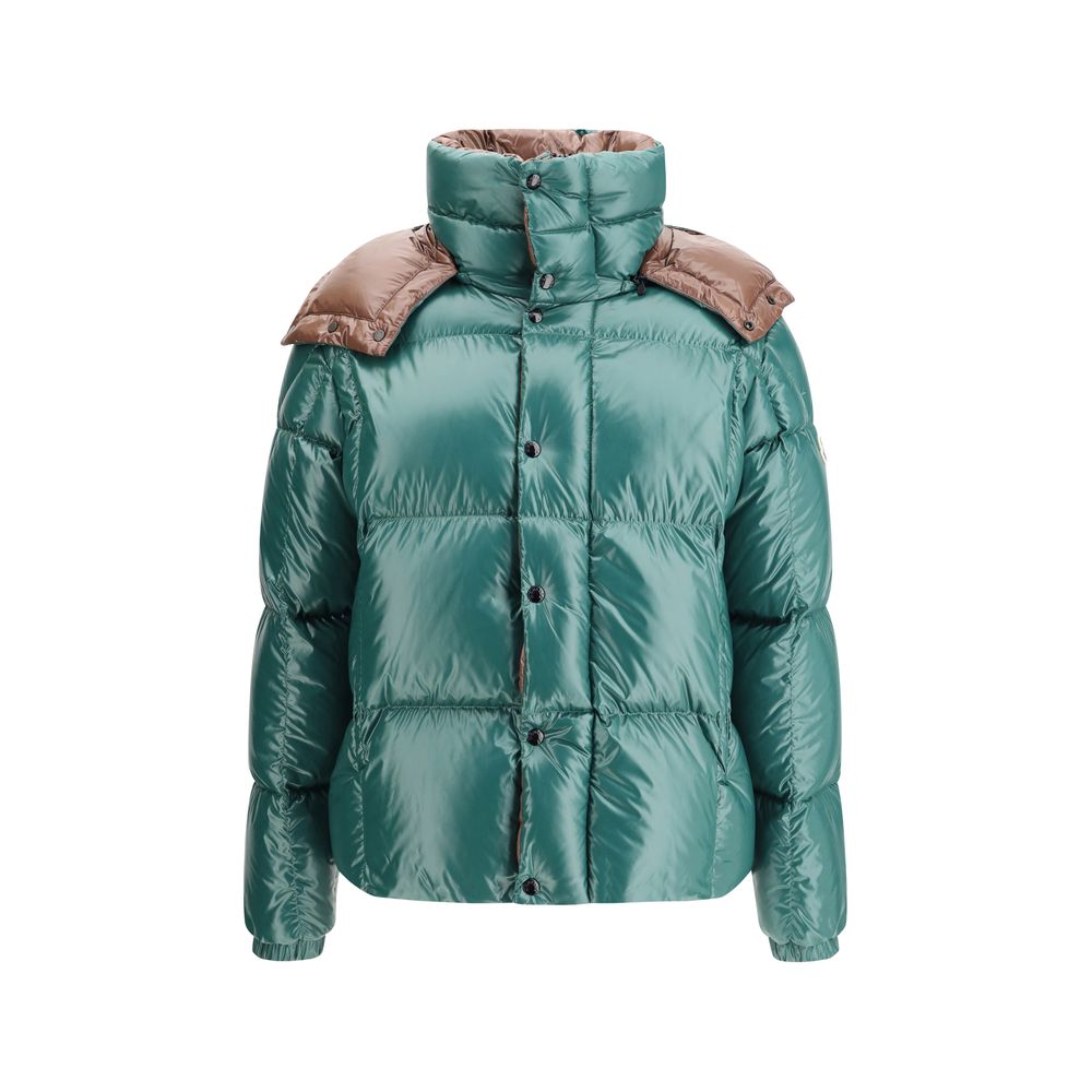 Moncler Green Polyamide Coat