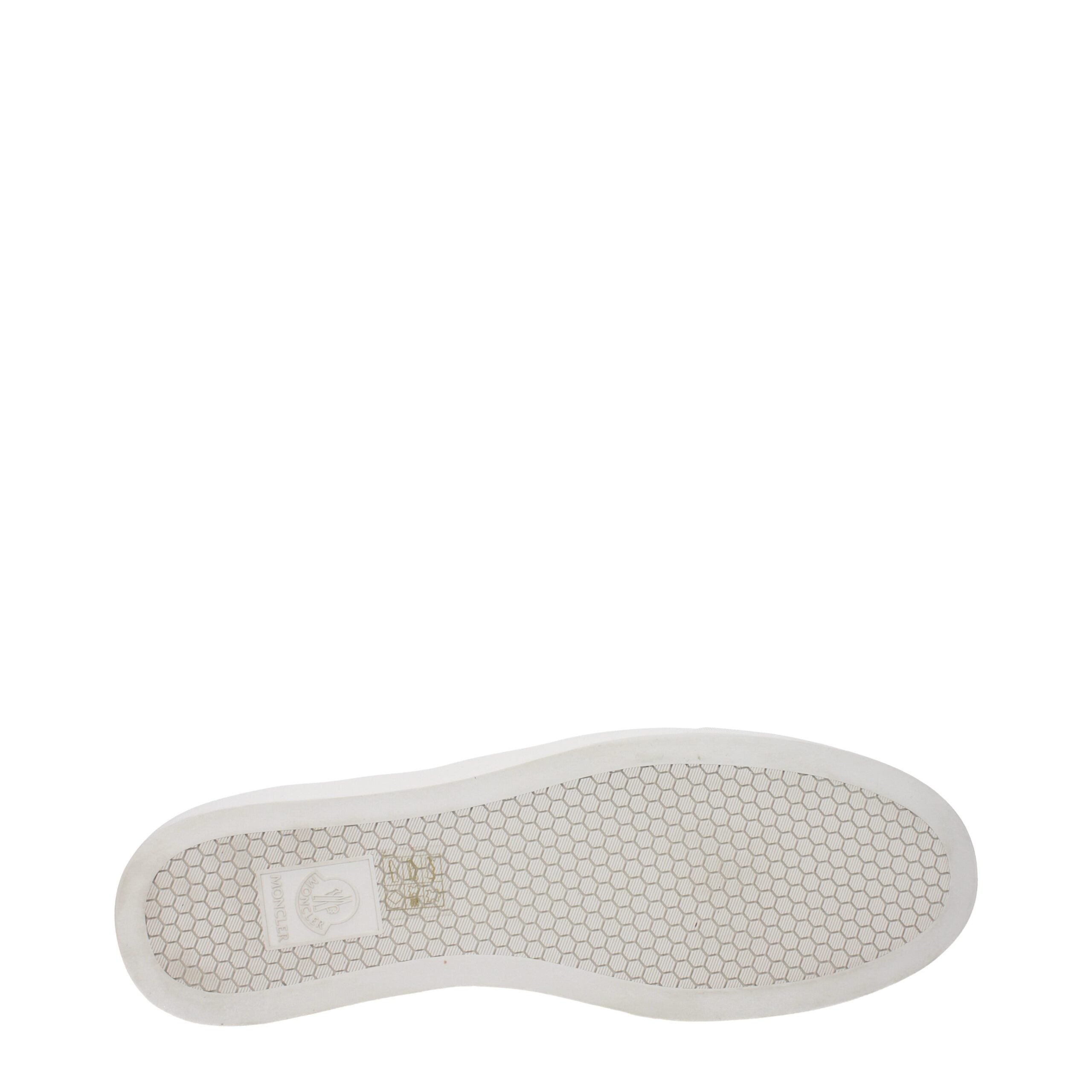 Moncler Brown Leather Sneakers