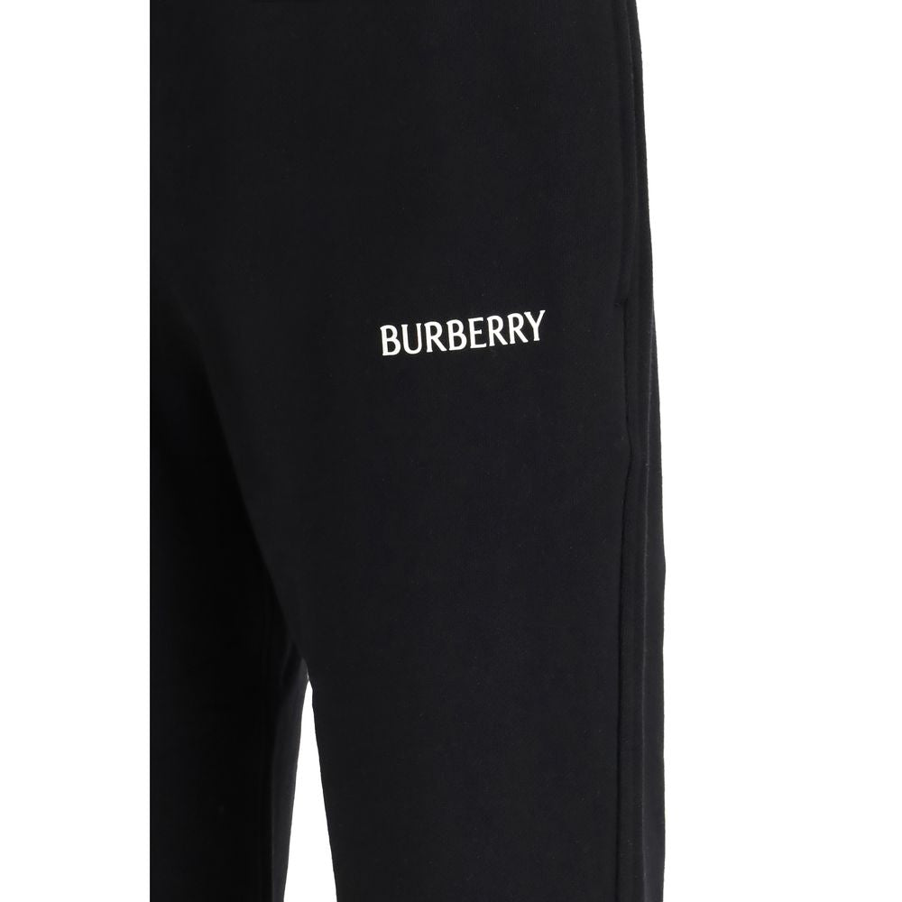 Burberry Black Cotton Joggers (Workout Pants)