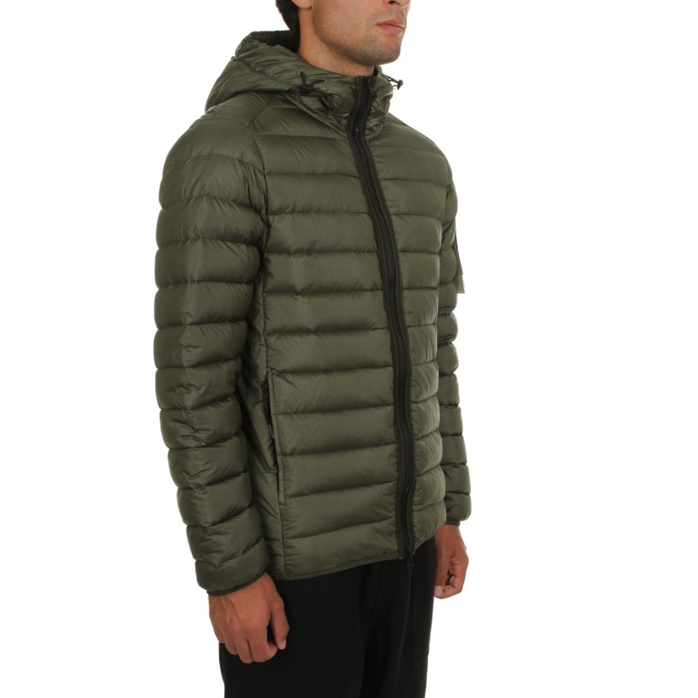 Stone Island Green Nylon Men Jacket