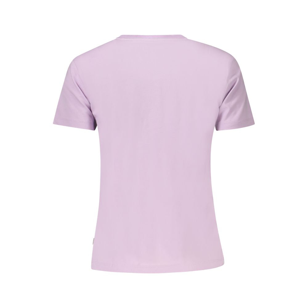 Guess Jeans Purple Cotton Women T-Shirt
