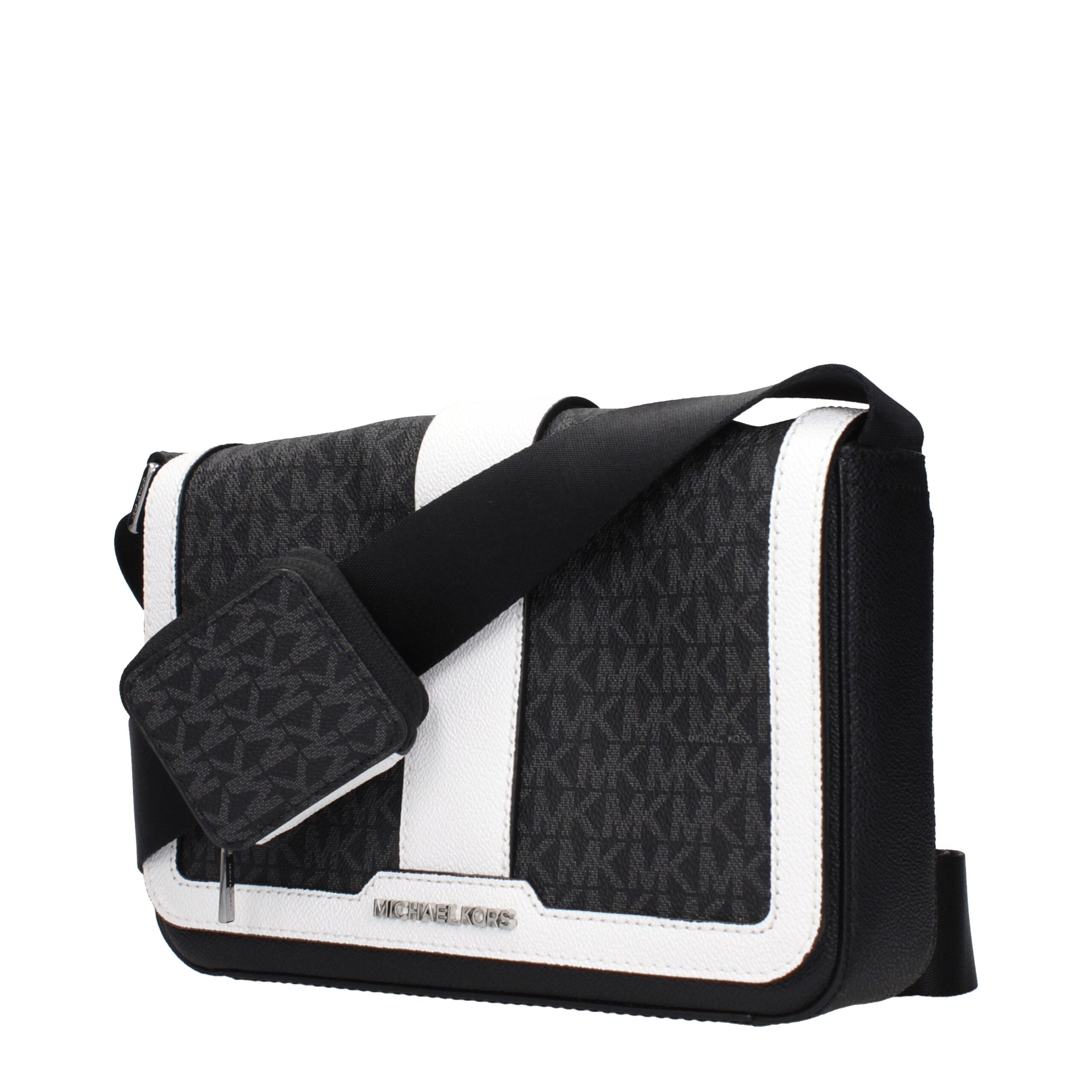 Michael Kors Black Fabric Crossbody Bags