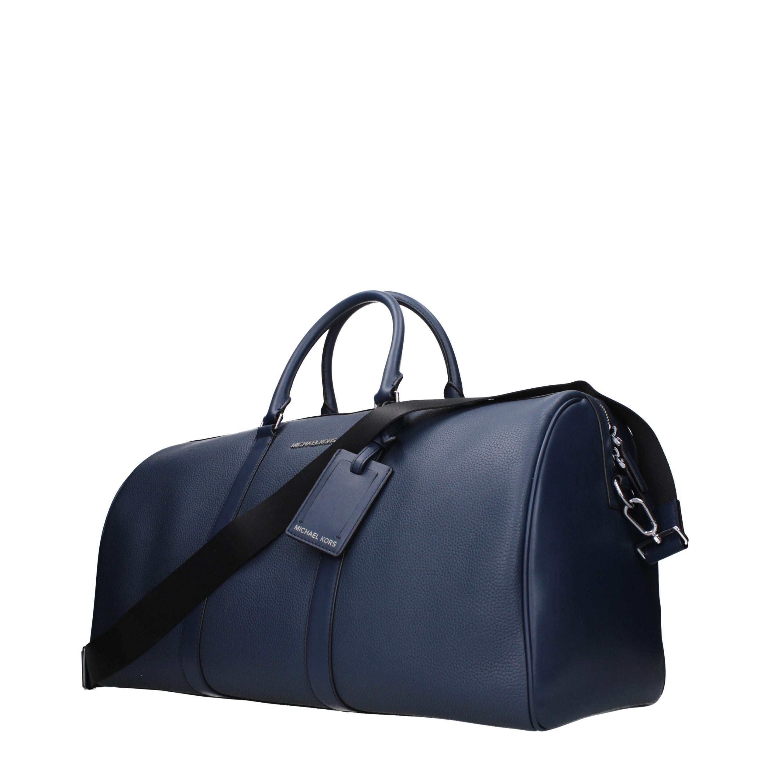 Michael Kors Blue Leather Luggage And Travel