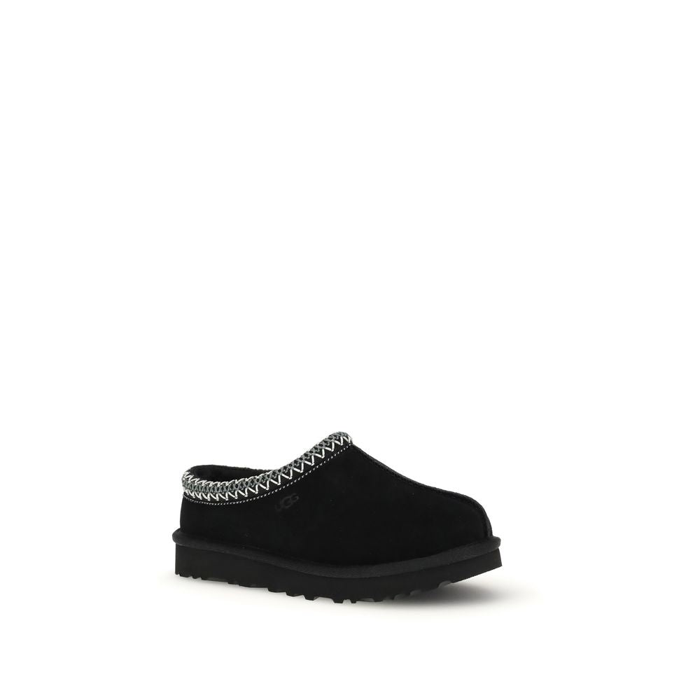 UGG Black Leather Mules
